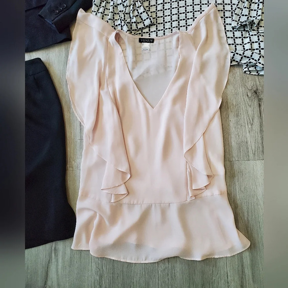 7 Piece Lot Of Mix & Match Work Business Office Blazer Skirtsuit Pants Blouses - Picture 9 of 10